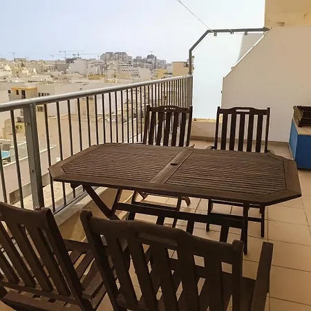 Apartamento Modern Penthouse With 2 Bedroom & 2 Terraces By Seafront Walk Gzira